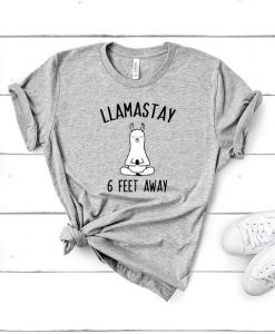 Llama Stay 6 Feet Away T-Shirt