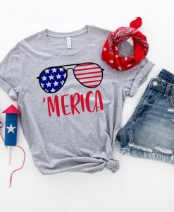 Merica Glasses Shirt