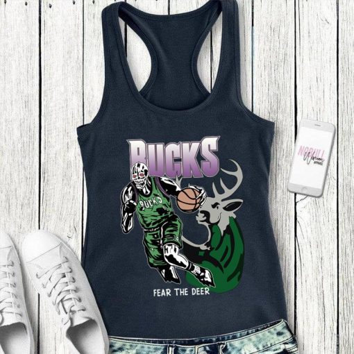 Milwaukee Bucks Fear The Deer TankTop