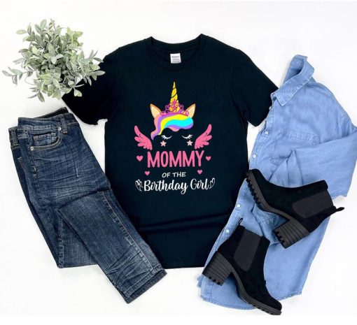 Mommy of The Birthday Girl T Shirt