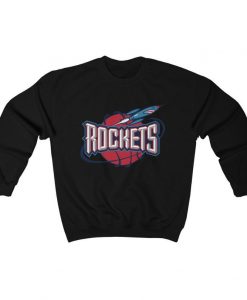 Old School Rockets Black Sweatshirt