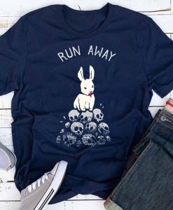 Rabbit Run Away Unisex T-Shirt