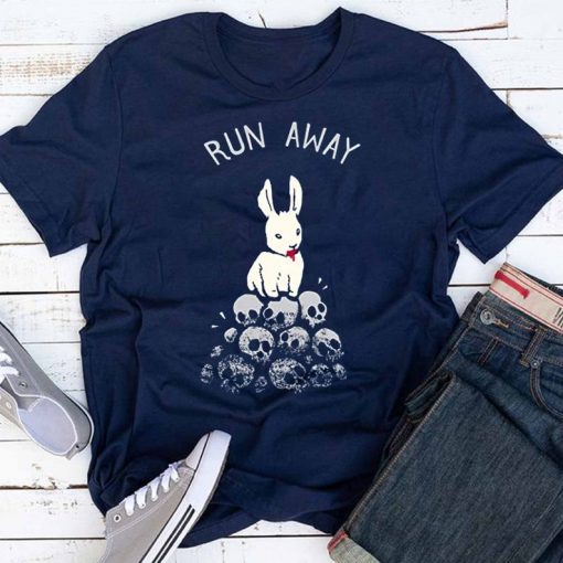 Rabbit Run Away Unisex T-Shirt