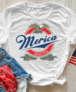 merica womens 4th july shirt