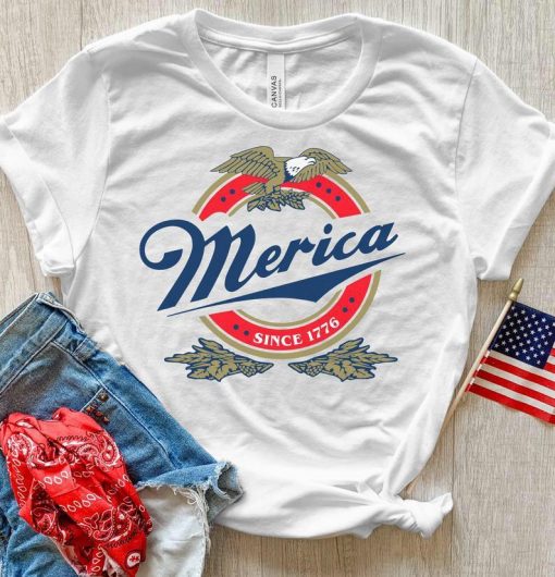 merica womens 4th july shirt