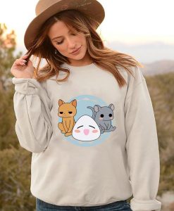 nime Cat And Mouse Sweatshirt