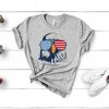 patriotic eagle with sunglasses 4th july T-Shirt