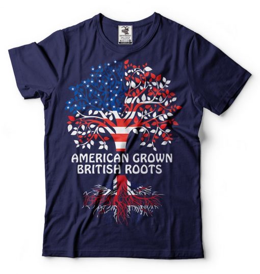 American Grown British Roots Tee Shirt