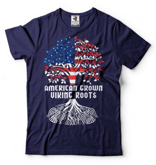 American Grown Viking Roots T-Shirt