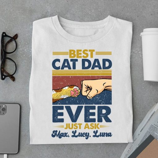 Best Cat Dad Unisex T-shirt