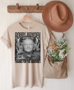 Bobby Bowden FSU Florida State Thanks For The Memories T-shirt