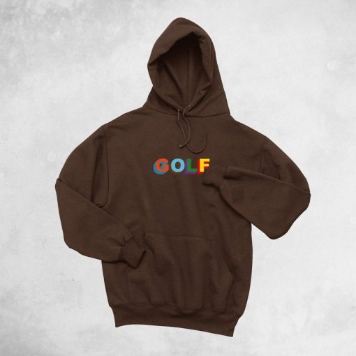 Brown Golf Hoodie