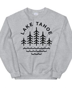 Classic Lake Tahoe Gray Unisex Sweatshirt