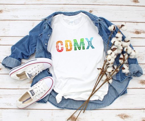 Colorful CDMX Mexico City Unisex T-Shirt