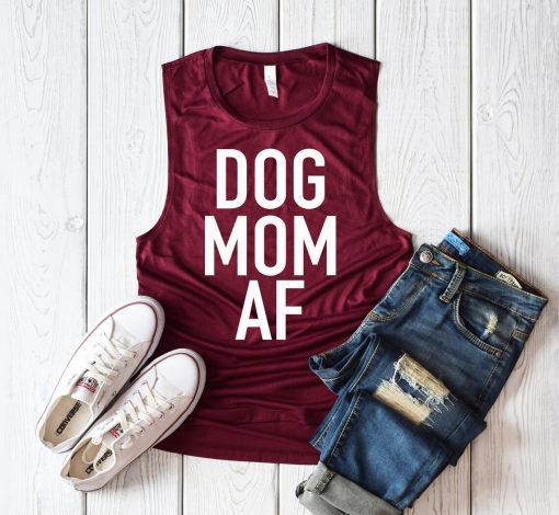 Dog Mom AF Tank Top