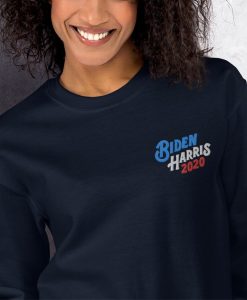 Embroidered Biden Harris 2020 Sweatshirt