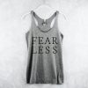 Fearless Grey Tank Top