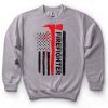 Firefighter Flag Sweatshirt