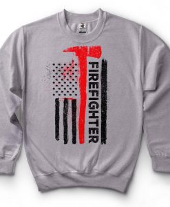 Firefighter Flag Sweatshirt