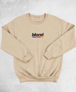 Frank Ocean Inspired Blond Sweatshirt