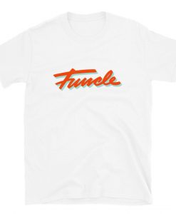 Funcle Lettering Men's Softstyle Fun Uncle T-Shirt