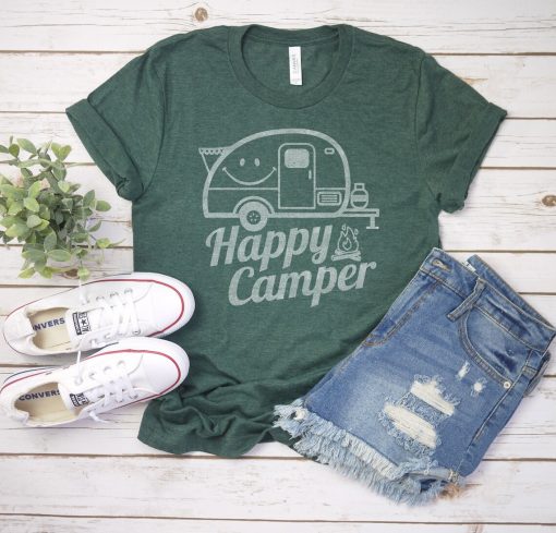 Happy Camper Tee Shirt