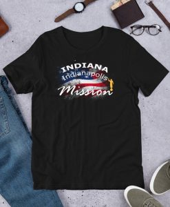 Indiana Indianapolis Mormon LDS Mission Missionary Unisex T-Shirt