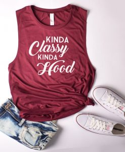 Kinda Classy Muscle Tank Top