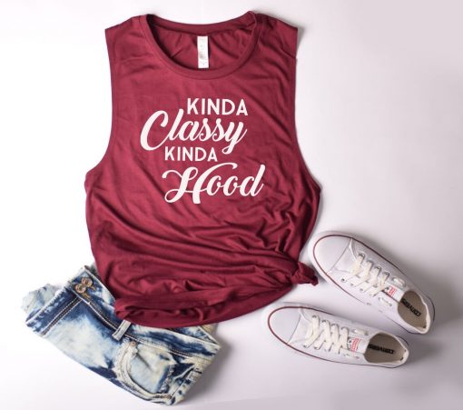 Kinda Classy Muscle Tank Top