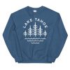 Lake Tahoe Classic Indigo Blue Unisex Sweatshirt