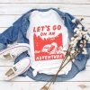 Let's Go on an Adventure Vintage Travel Unisex T-Shirt