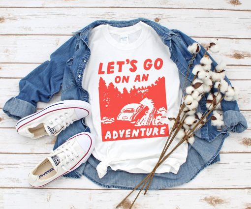 Let's Go on an Adventure Vintage Travel Unisex T-Shirt