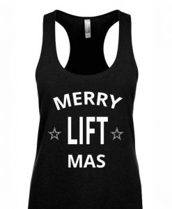 Merry Lift Mas Christmas Tank Top