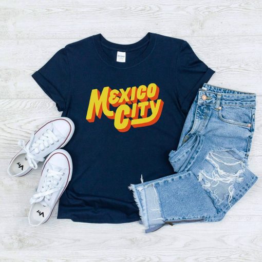 Mexico City Lettering T-Shirt