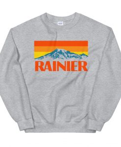 Mt Rainier National Park Vintage Mountain Northwest Washington Sweatshirt