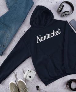 Nantucket Navy Blue Pullover Hoodie