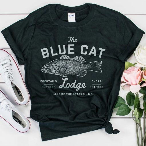 Ozark Blue Cat Lodge Lake of the Ozarks Missouri Classic T-Shirt