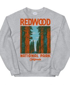 Redwood National Park Heather Gray Sweatshirt