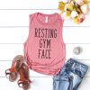 Resting Gym Face Tank Top