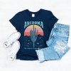 Retro Vintage Arizona Desert Saguaro Cactus T-Shirt