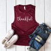 Thankful Thanksgiving Muscle Tank Top