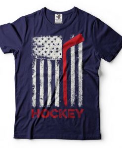 USA Flag Hockey T-Shirt