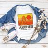 Vintage Arches National Park Utah Moab T-Shirt