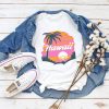 Vintage Hawaii White Unisex T-Shirt