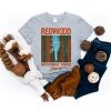 Vintage Redwood National Park California Unisex Heather Gray T-Shirt