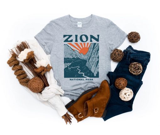 Vintage Zion National Park Utah Unisex T-Shirt