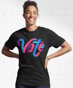 Vote Black Unisex T-Shirt