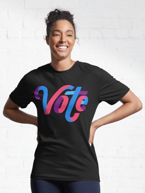 Vote Black Unisex T-Shirt