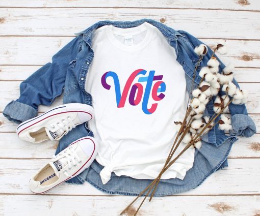 Vote Lettering Unisex T-Shirt