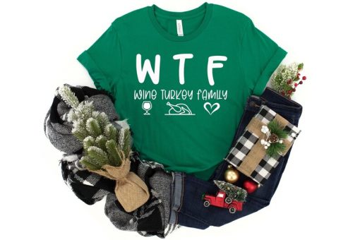 Wine-Turkey Family Shirt